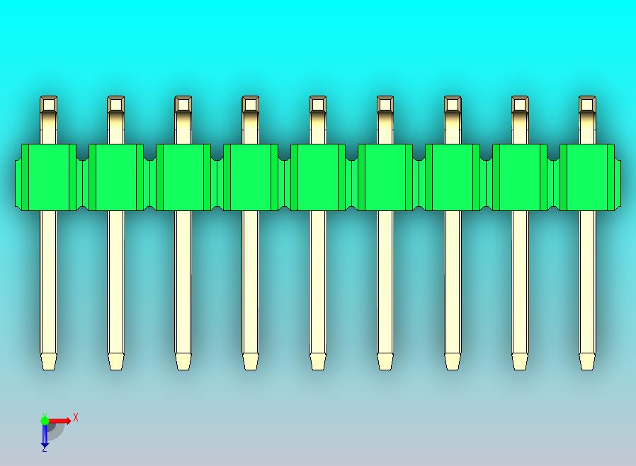 DS1022彩色排针 绿色 18P 100mil 类型SMT 版本1.0.zip