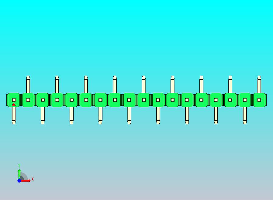 DS1022彩色排针 绿色 18引脚 100mil 类型 SMT R2 版本1.0.zip