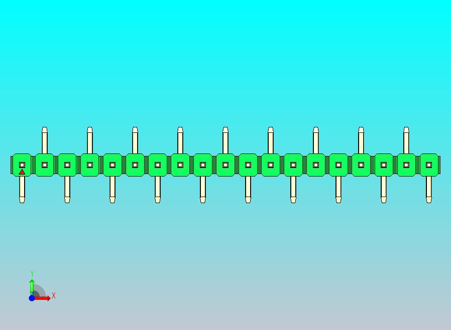 DS1022彩色排针 绿色 19针 100mil 类型 SMT R2 版本1.0.zip