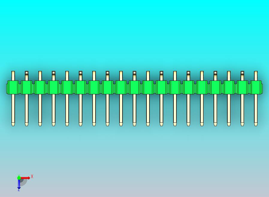 DS1022彩色排针 绿色 19针 100mil 类型 SMT R2 版本1.0.zip