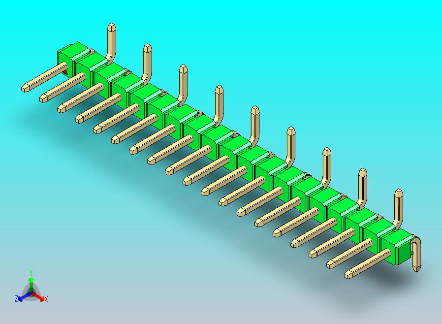 DS1022彩色排针 绿色 19针 100mil 类型 SMT R2 版本1.0.zip