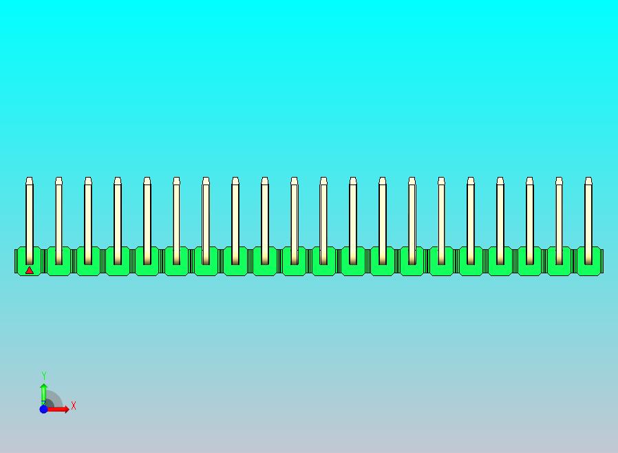 DS1022彩色排针 绿色 20P 100密尔 类型U 版本1.0.zip