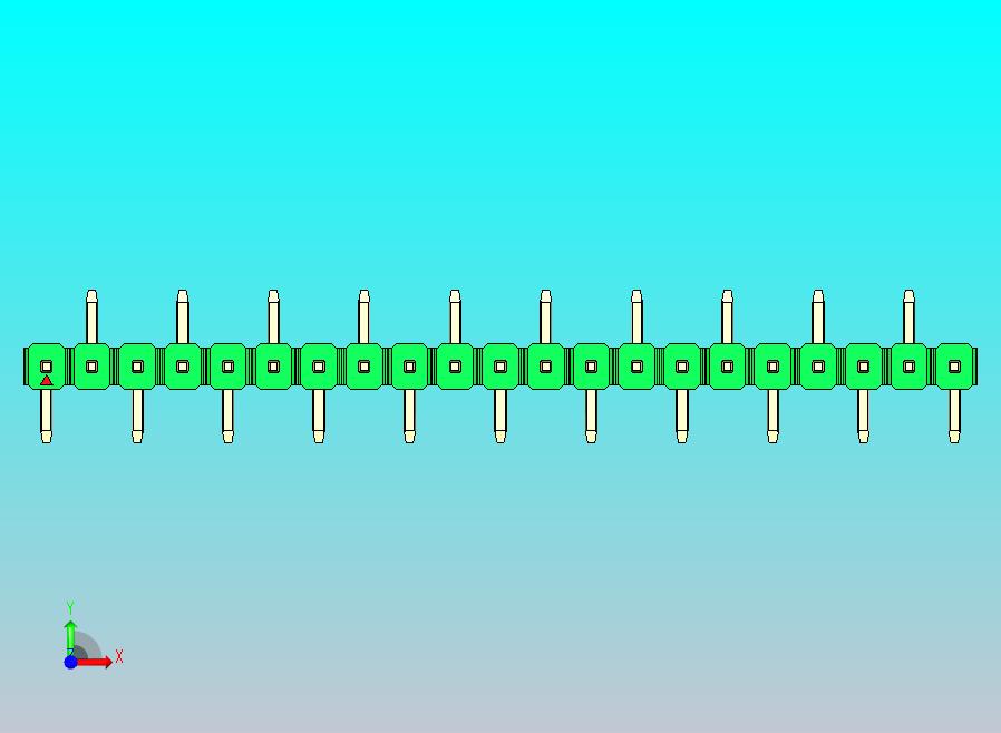 DS1022彩色排针 绿色 21P 100mil 类型 SMT R2 版本1.0.zip
