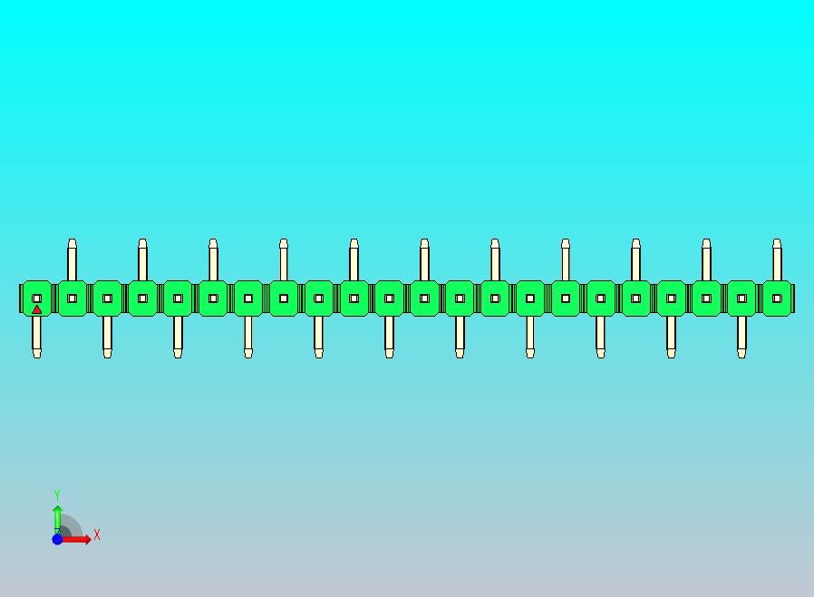 DS1022彩色排针 绿色 22p 100mil SMT 类型 R2 版本1.0.zip
