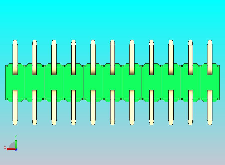 DS1022彩色排针 绿色 22引脚 100mil SMT类型 版本1.0.zip
