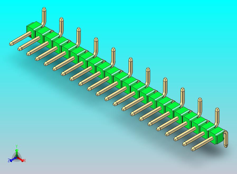 DS1022彩色排针 绿色 22引脚 100mil 类型 SMT R1 版本1.0.zip