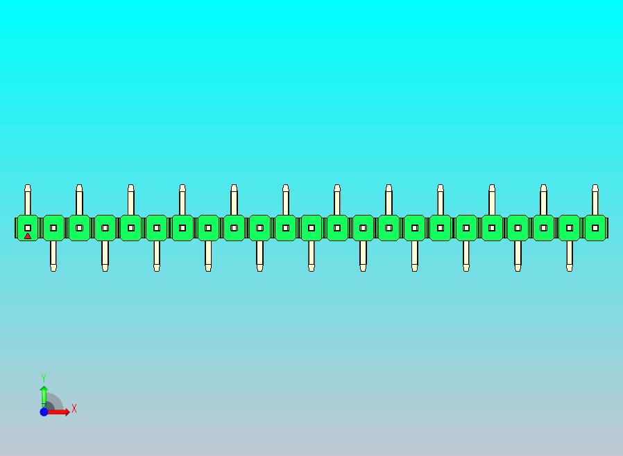 DS1022彩色排针 绿色 23针 100mil 类型 SMT R1 版本1.0.zip