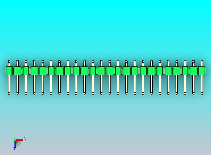 DS1022彩色排针 绿色 24p 100mil 类型 SMT R1 版本1.0.zip