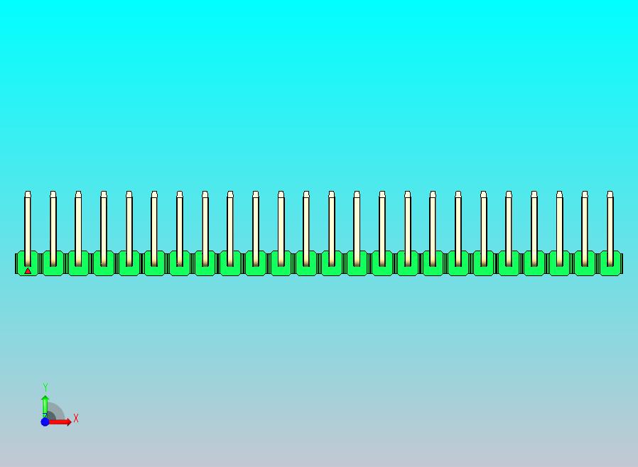 DS1022彩色排针 绿色 24p 100mil 类型U 版本1.0.zip