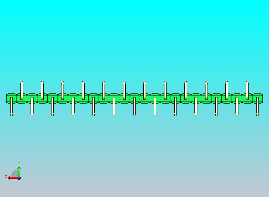 DS1022彩色排针 绿色 25p 100mil SMT 类型 R2 版本1.0.zip