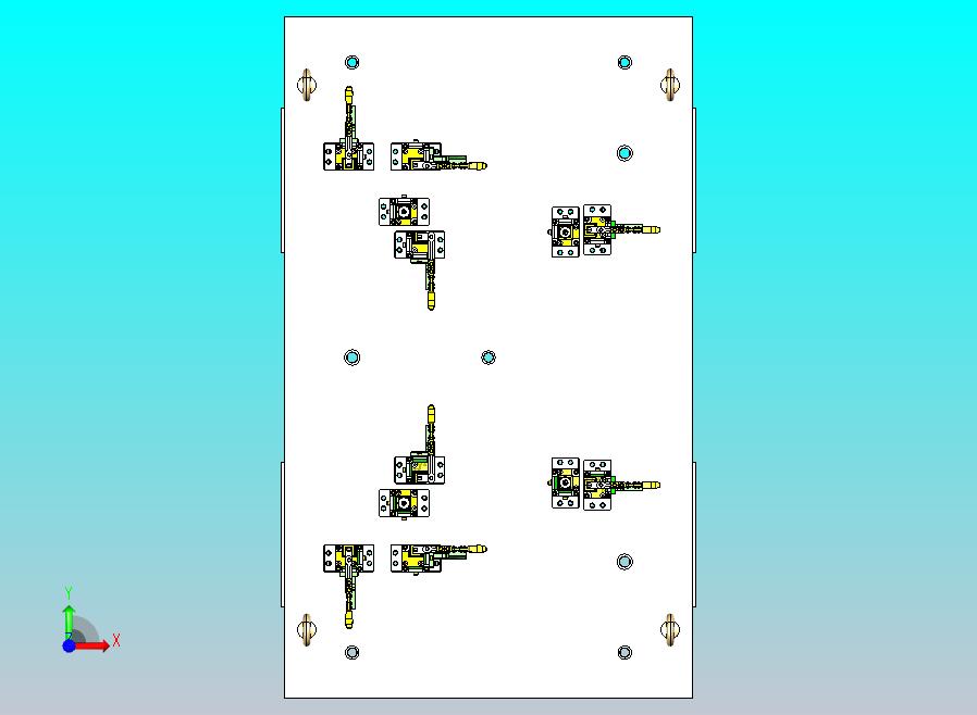 汽车焊件加工工装