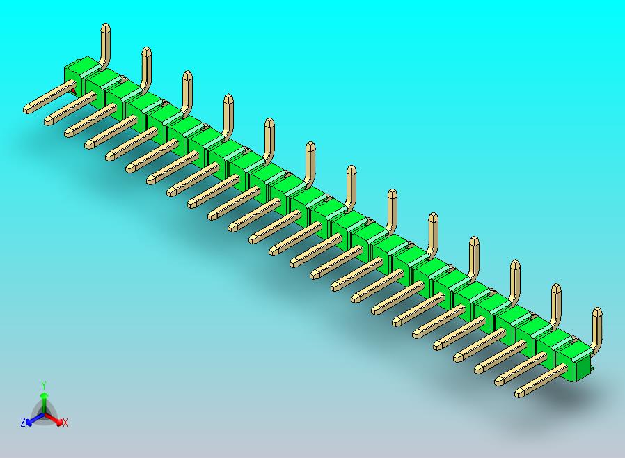 DS1022彩色排针 绿色 25p 100mil 类型 SMT R1 版本1.0.zip