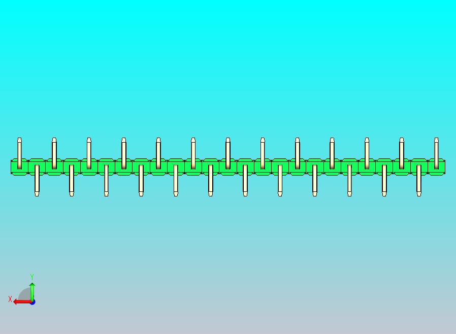 DS1022彩色排针 绿色 25p 100mil 类型 SMT R1 版本1.0.zip