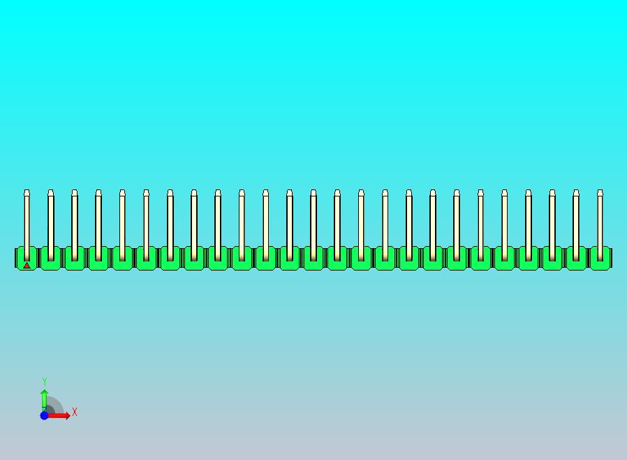 DS1022彩色排针 绿色 25p 100mil 类型U 版本1.0.zip