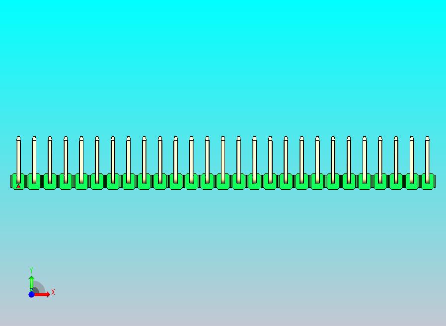 DS1022彩色排针 绿色 27p 100mil 类型U 版本1.0.zip