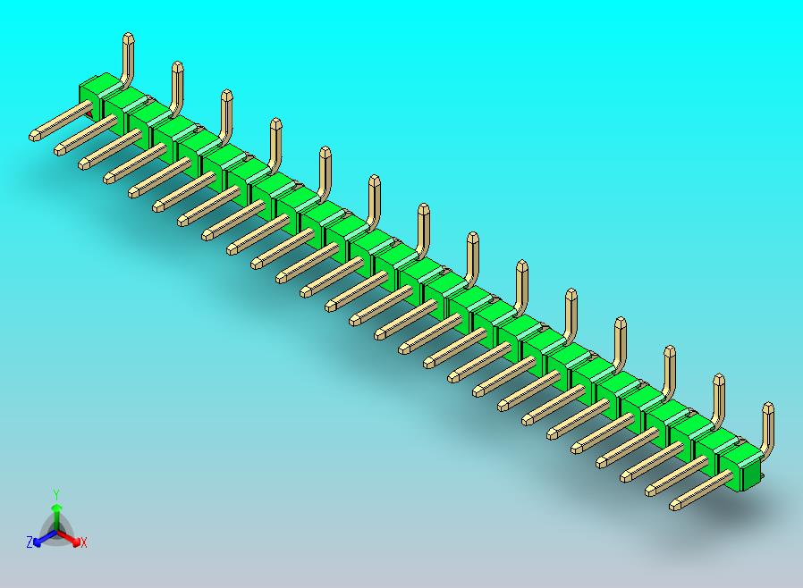 DS1022彩色排针 绿色 27针 100mil 类型 SMT R1 版本1.0.zip