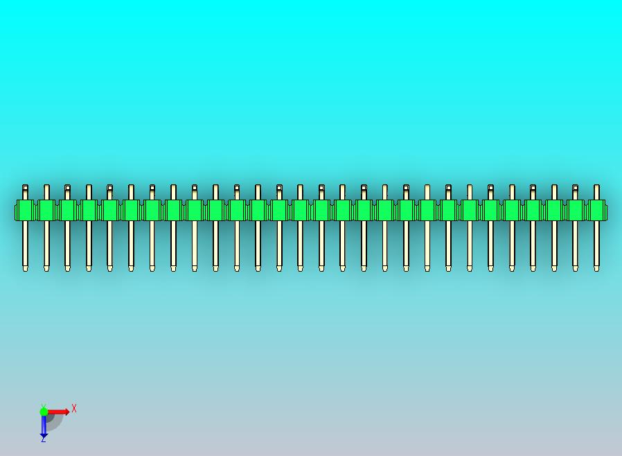 DS1022彩色排针 绿色 28针 100mil 类型 SMT R1 版本1.0.zip