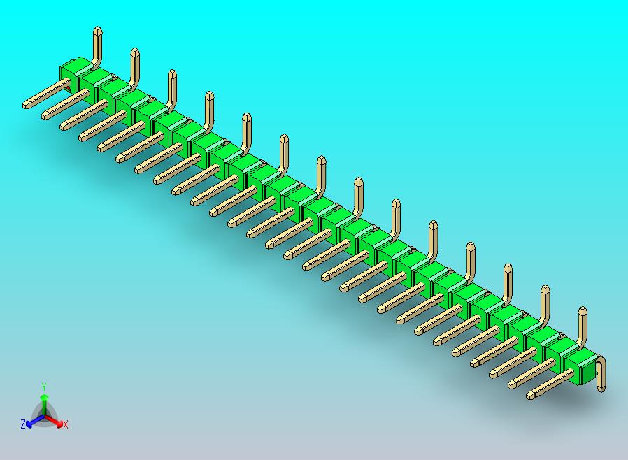 DS1022彩色排针 绿色 28针 100mil 类型 SMT R1 版本1.0.zip