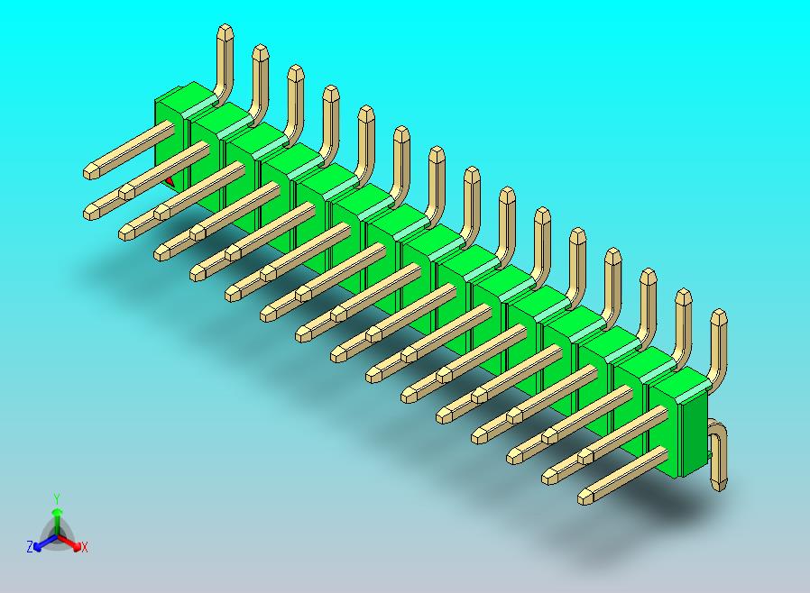 DS1022彩色排针 绿色 30p 100mil SMT类型 版本1.0.zip
