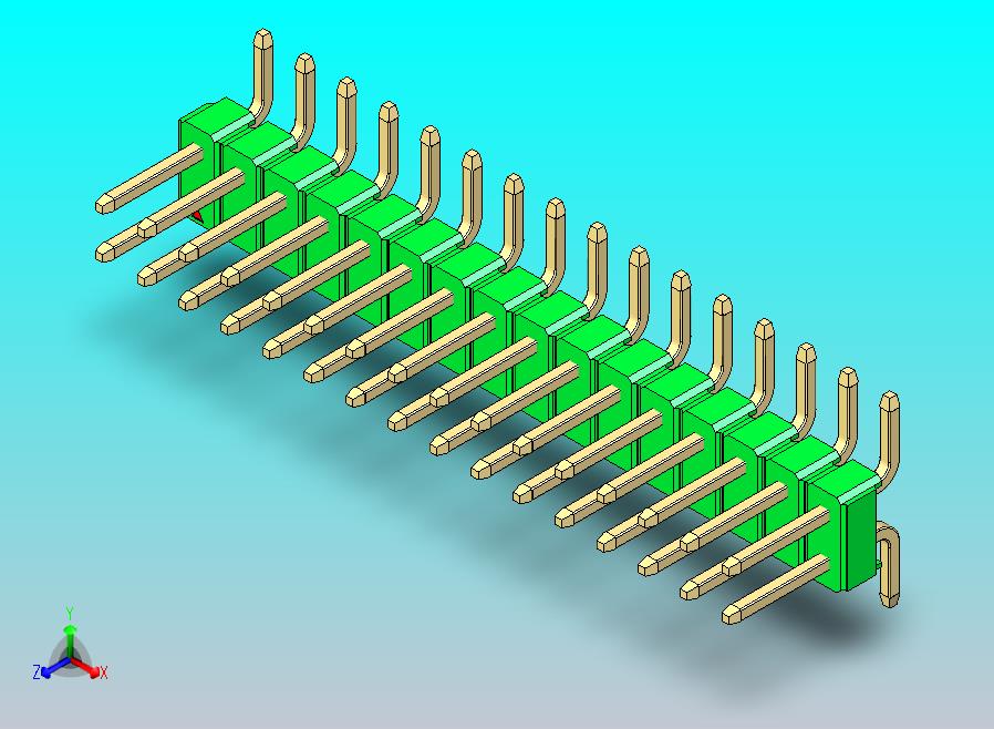 DS1022彩色排针 绿色 32引脚 100mil SMT 类型 版本1.0.zip