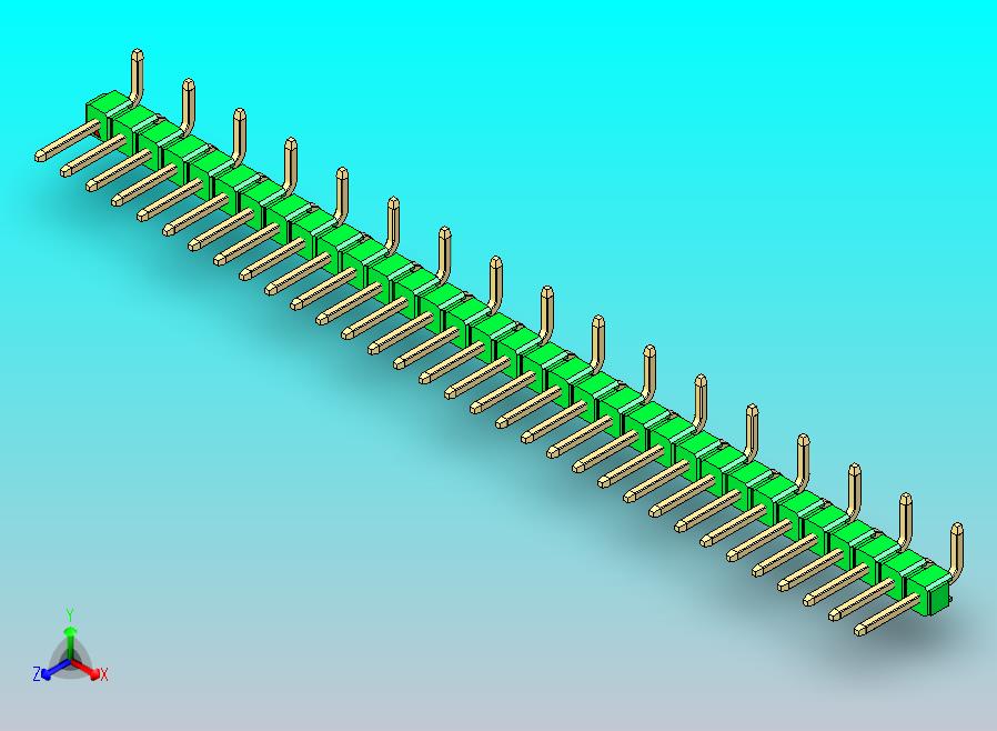DS1022彩色排针 绿色 33p 100mil 类型 SMT R1 版本1.0.zip