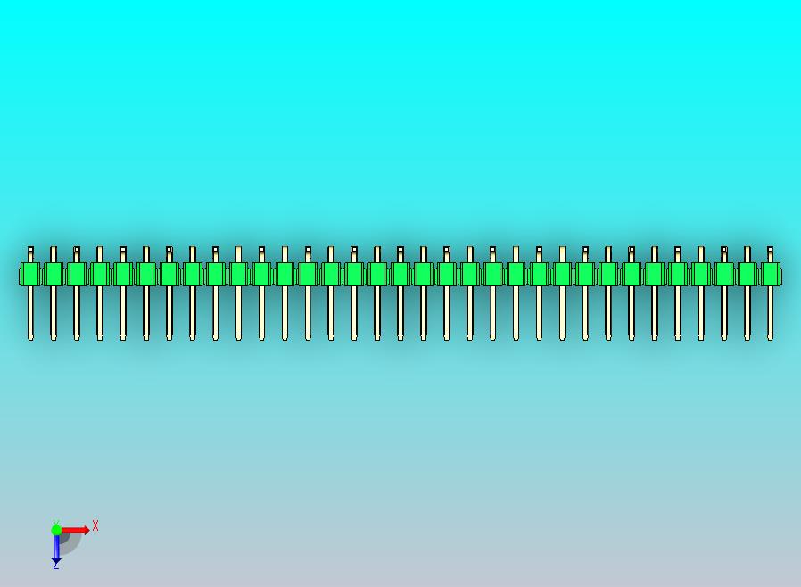 DS1022彩色排针 绿色 33p 100mil 类型 SMT R1 版本1.0.zip