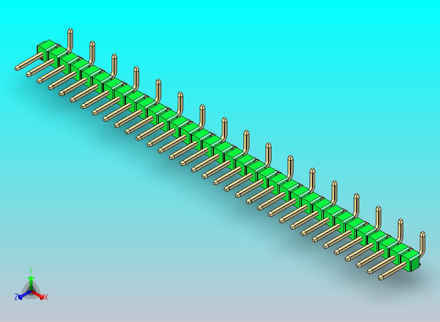 DS1022彩色排针 绿色 34P 100密 间距 SMT R2 版本1.0.zip