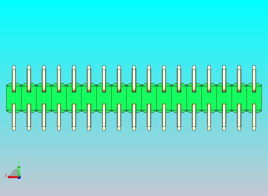DS1022彩色排针 绿色 34针 100mil 类型SMT 版本1.0.zip