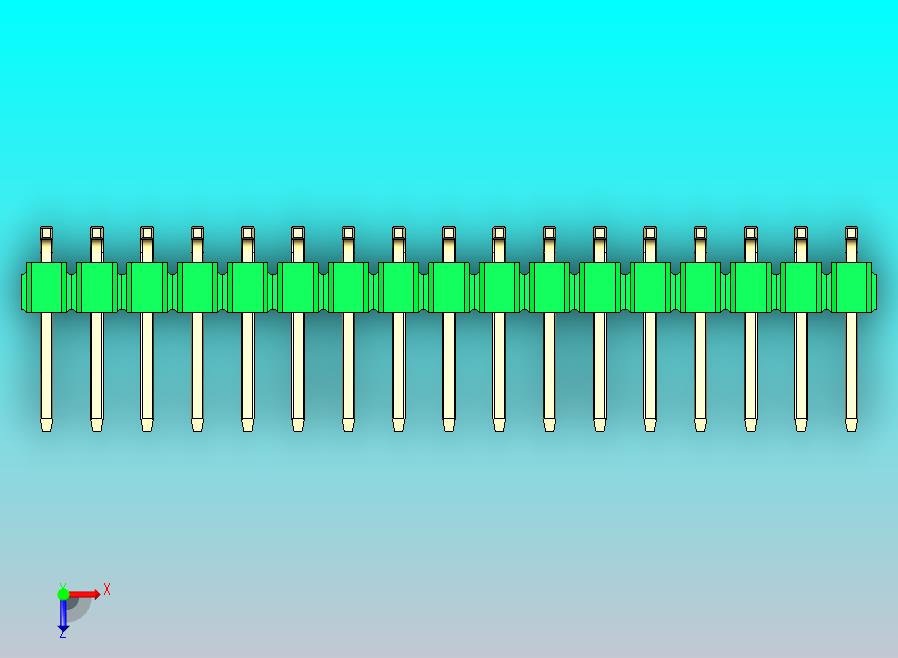 DS1022彩色排针 绿色 34针 100mil 类型SMT 版本1.0.zip