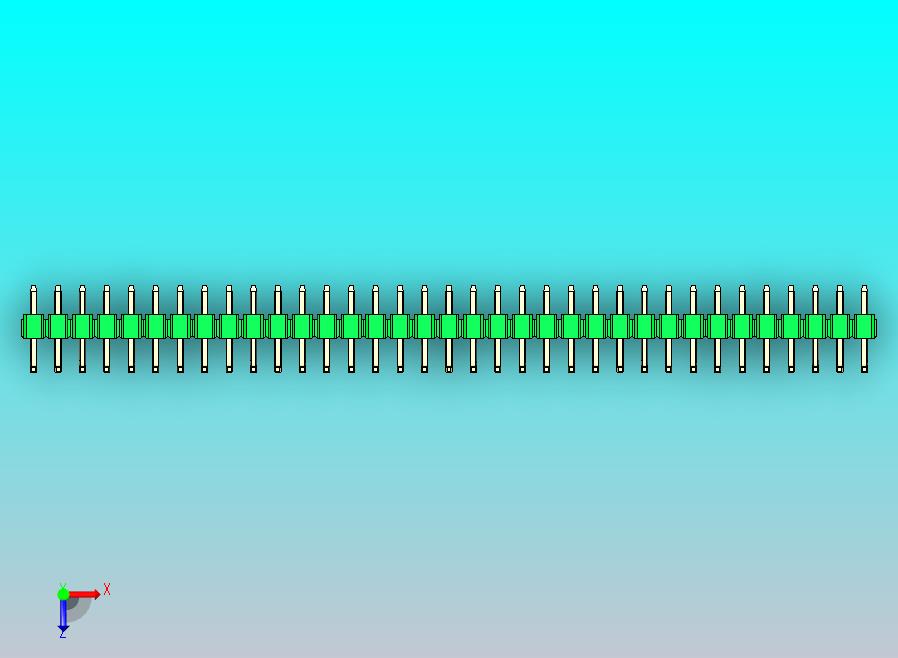 DS1022彩色排针 绿色 35p 100mil 类型U 版本1.0.zip