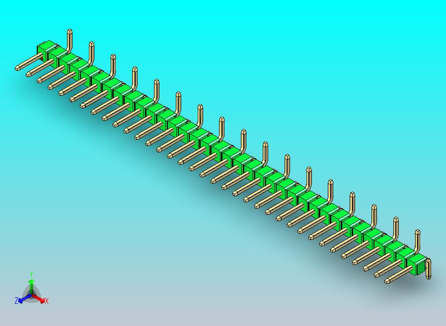 DS1022彩色排针 绿色 35P 100密 间距 SMT R2 版本1.0.zip