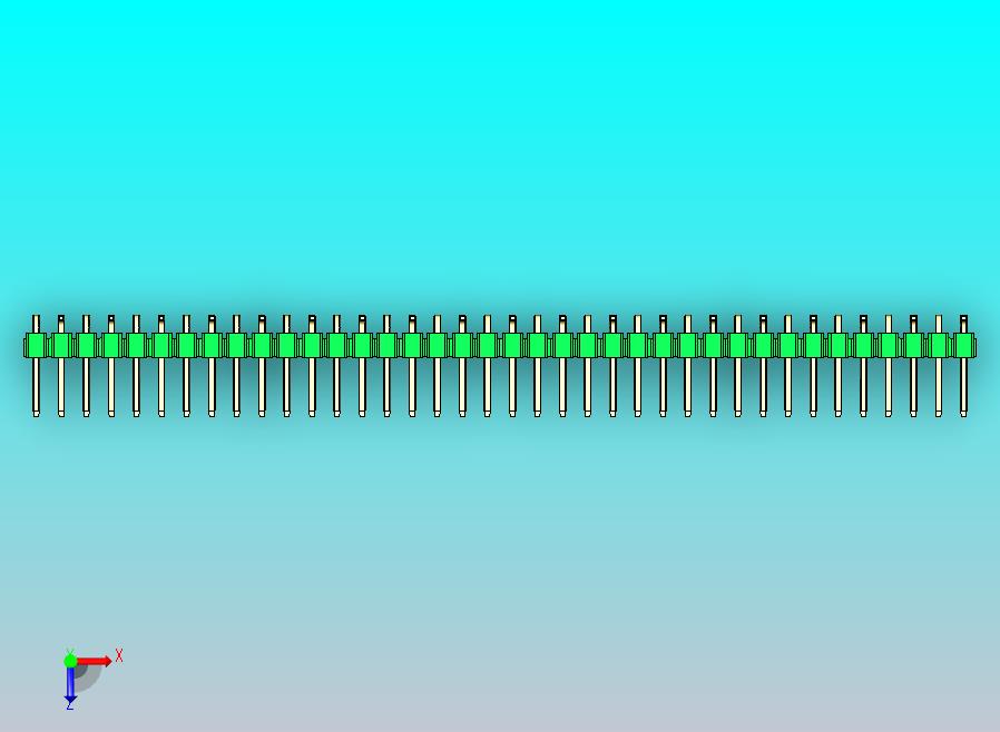 DS1022彩色排针 绿色 38P 100mil 类型 SMT R2 版本1.0.zip