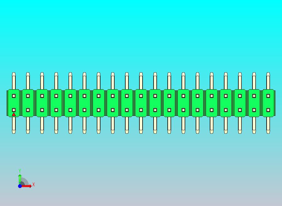 DS1022彩色排针 绿色 38P 100mil 类型SMT 版本1.0.zip
