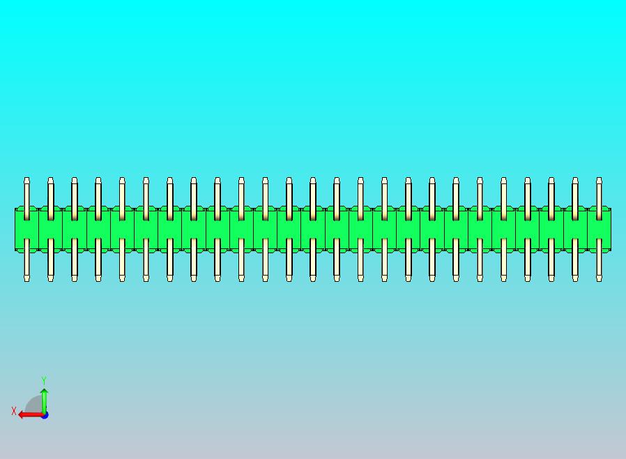 DS1022彩色排针 绿色 50P 100MIL 类型SMT 版本1.0.zip