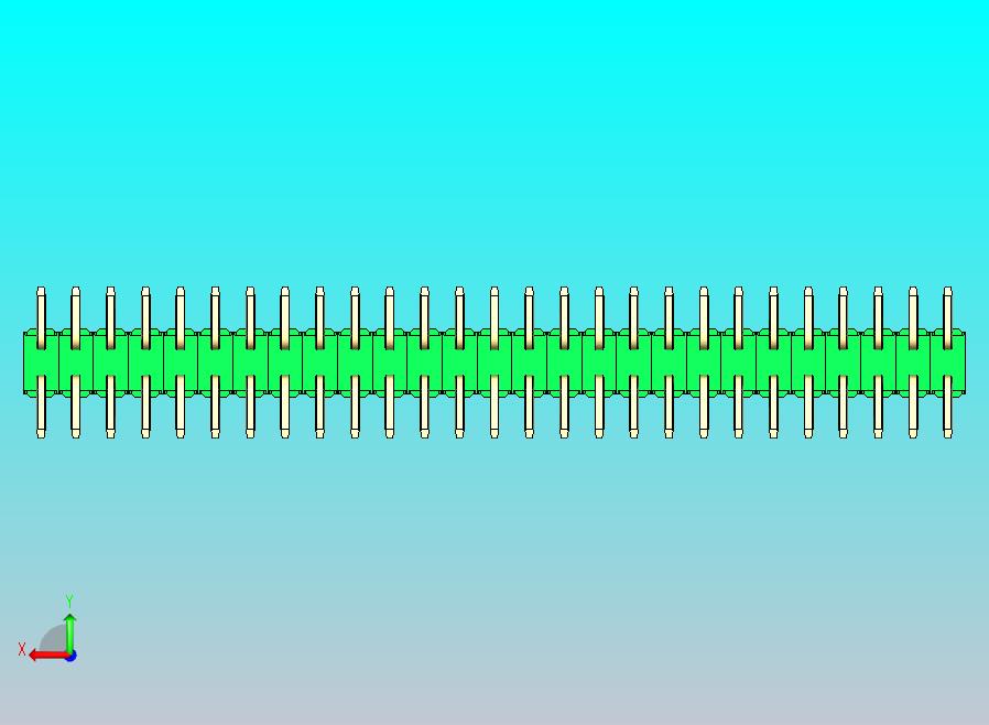DS1022彩色排针 绿色 54P 100mil 类型SMT 版本1.0.zip