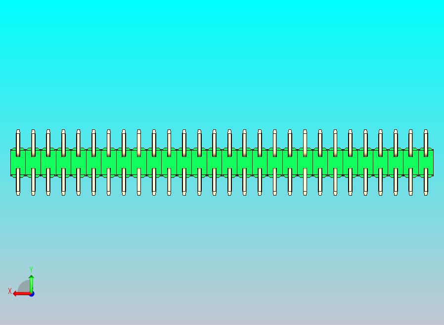 DS1022彩色排针 绿色 56P 100密 透贴SMT 版本1.0.zip