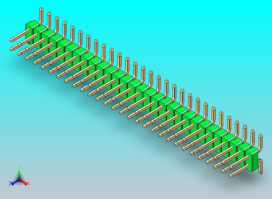 DS1022彩色排针 绿色 58p 100mil SMT类型 版本1.0.zip