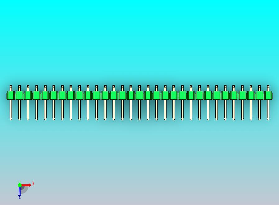 DS1022彩色排针 绿色 62P 100mil 类型SMT 版本1.0.zip