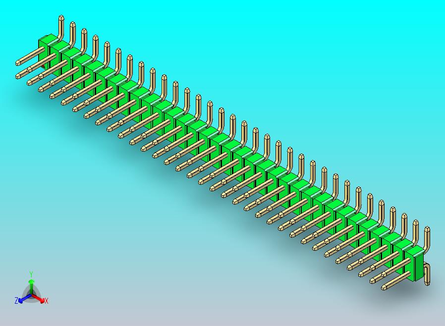 DS1022彩色排针 绿色 66p 100mil 类型SMT 版本1.0.zip