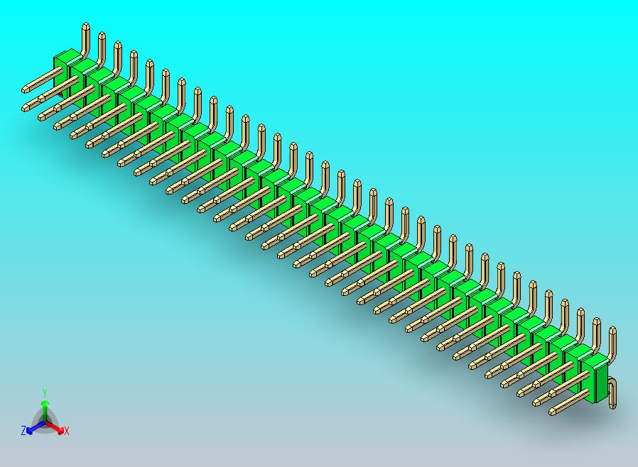 DS1022彩色排针 绿色 68P 100mil 类型SMT 版本1.0.zip