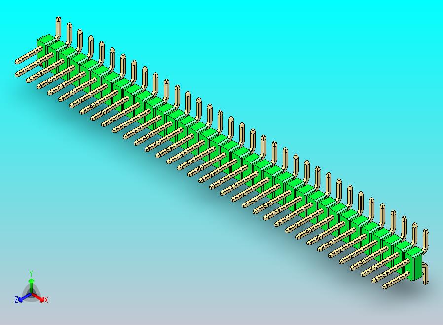DS1022彩色排针 绿色 70p 100mil 类型SMT 版本1.0.zip
