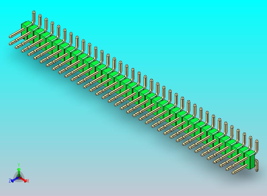 DS1022彩色排针 绿色 74P 100mil SMT类型 版本1.0.zip