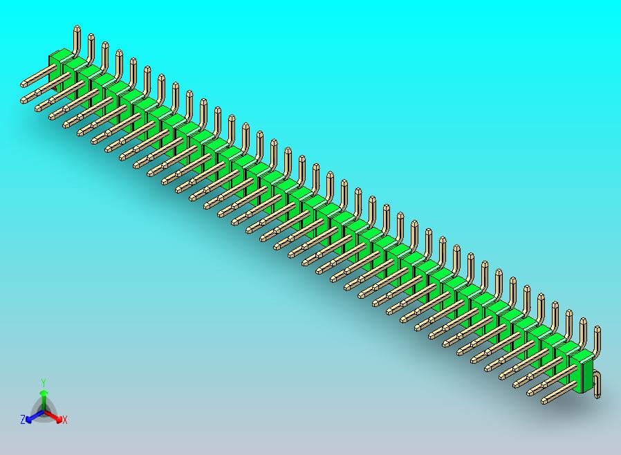 DS1022彩色排针 绿色 76P 100mil 类型SMT 版本1.0.zip