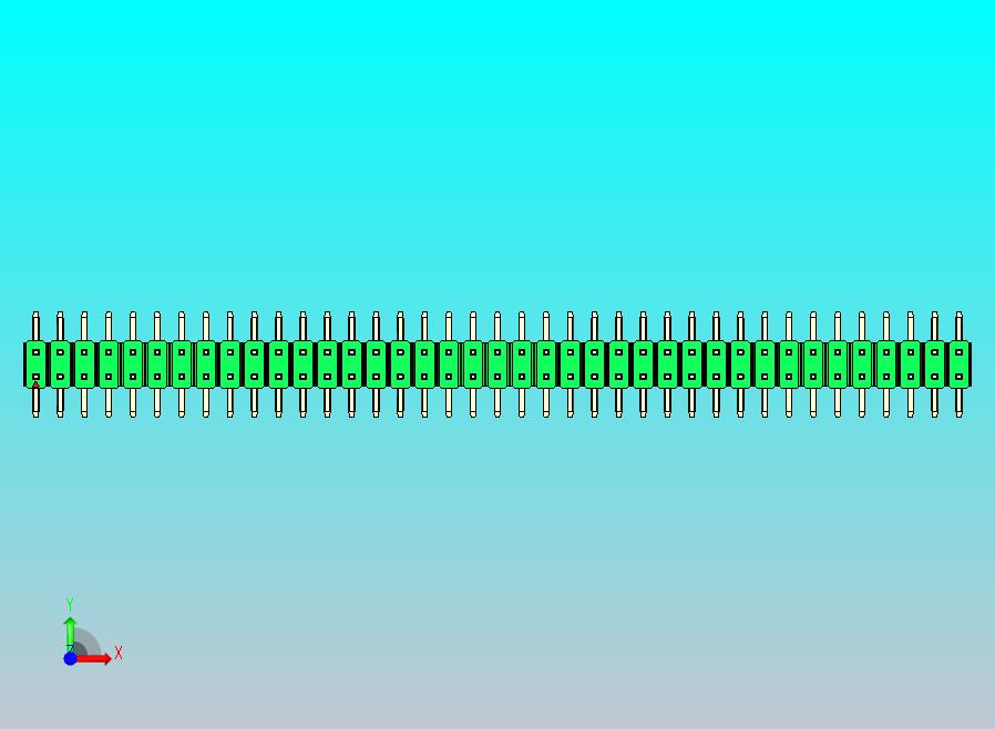 DS1022彩色排针 绿色 78P 100mil SMT类型 版本1.0.zip