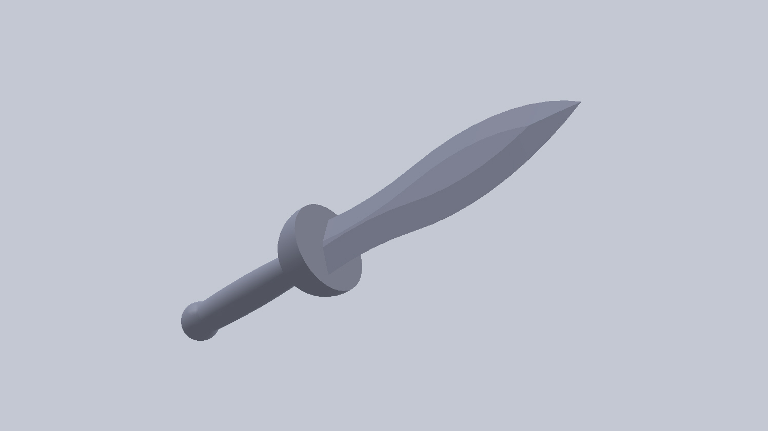 3D打印的罗马剑STL