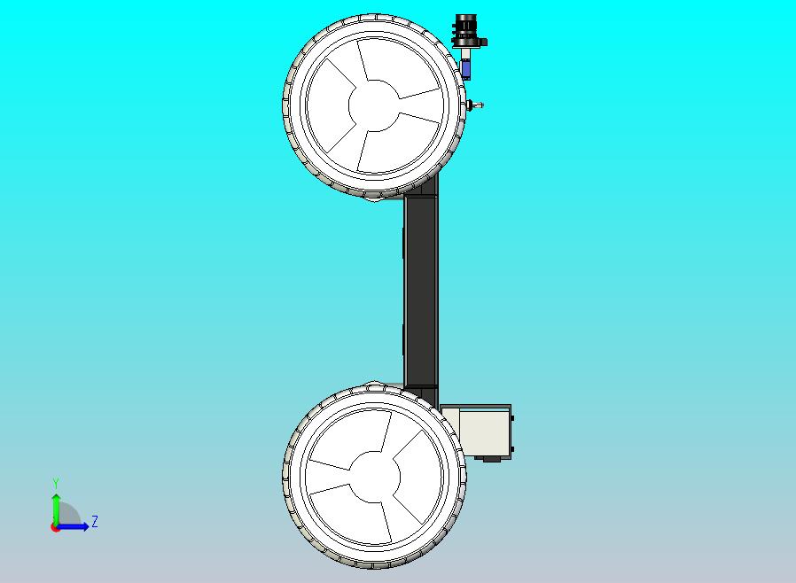 半自动跟踪车辆底盘及总成
