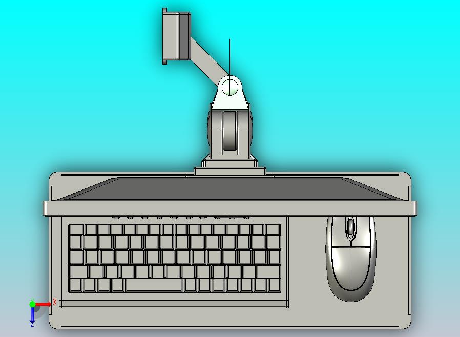 飞利浦显示器及键盘支架套装