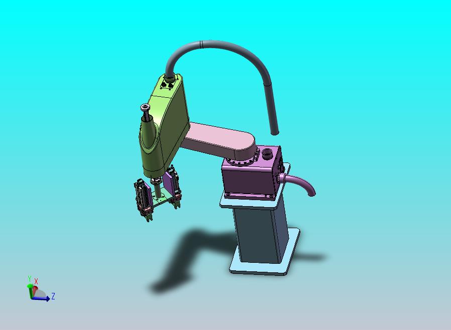 四轴机器人及双夹取治具