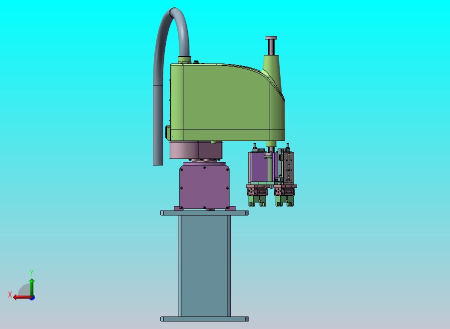 四轴机器人及双夹取治具