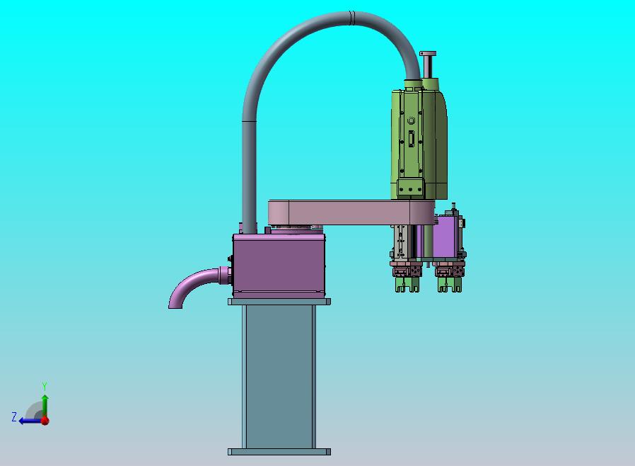 四轴机器人及双夹取治具